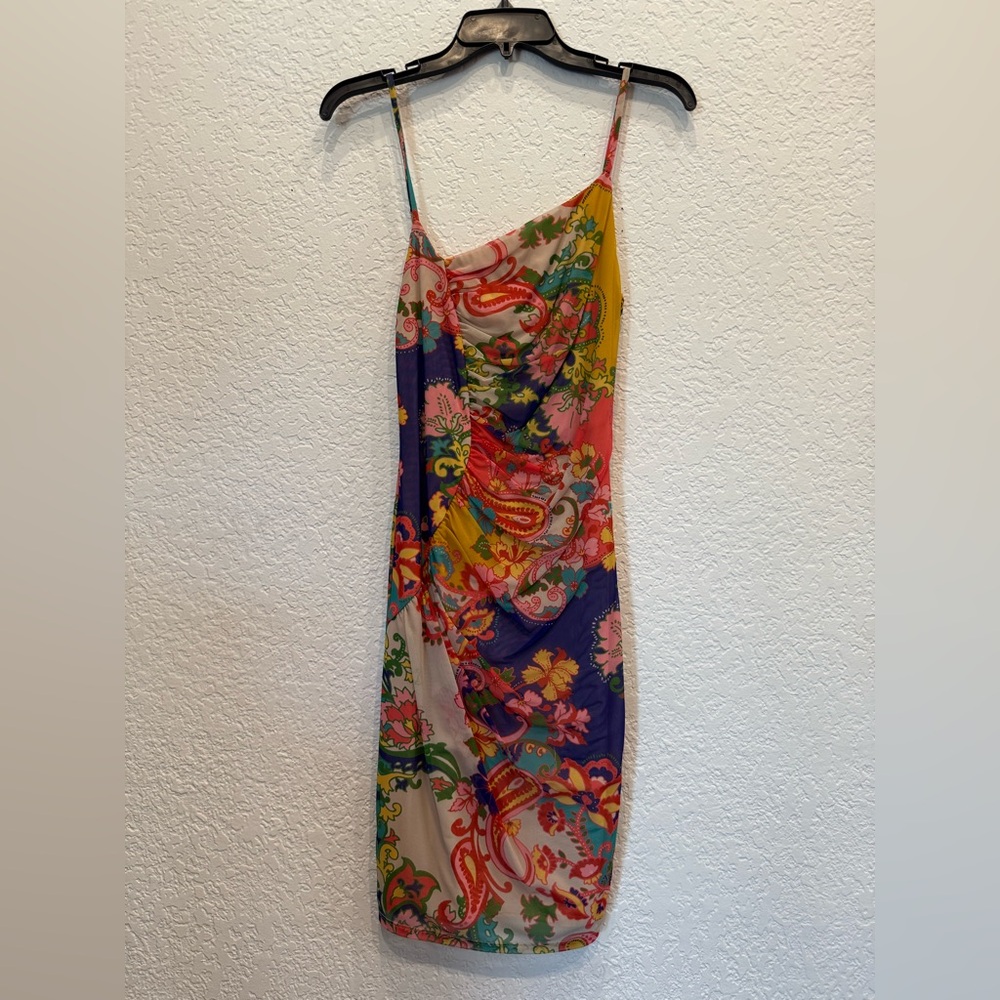 Guess by Marciano Asymmetrical Dress - Multicolor